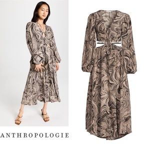 MOON RIVER Anthro Cutout Dress